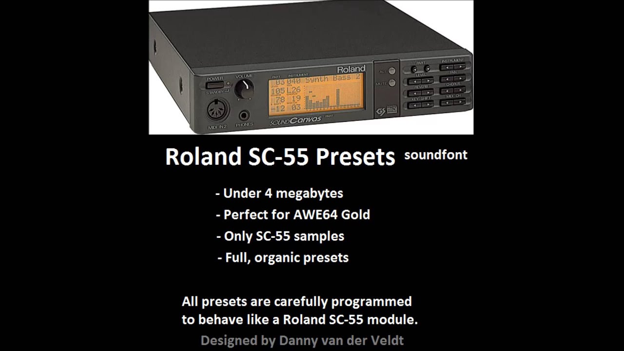 roland sound canvas sc55 st